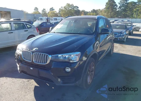 2016 BMW X3 xDrive28I из США, поврежденный, VIN 5UXWX9C54G0D73166